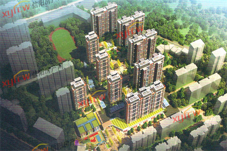 城西菲达香港花园4室2厅2卫144m2毛坯房